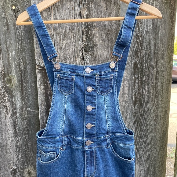 NWOT Megan overall button down overalls - Picture 3 of 5